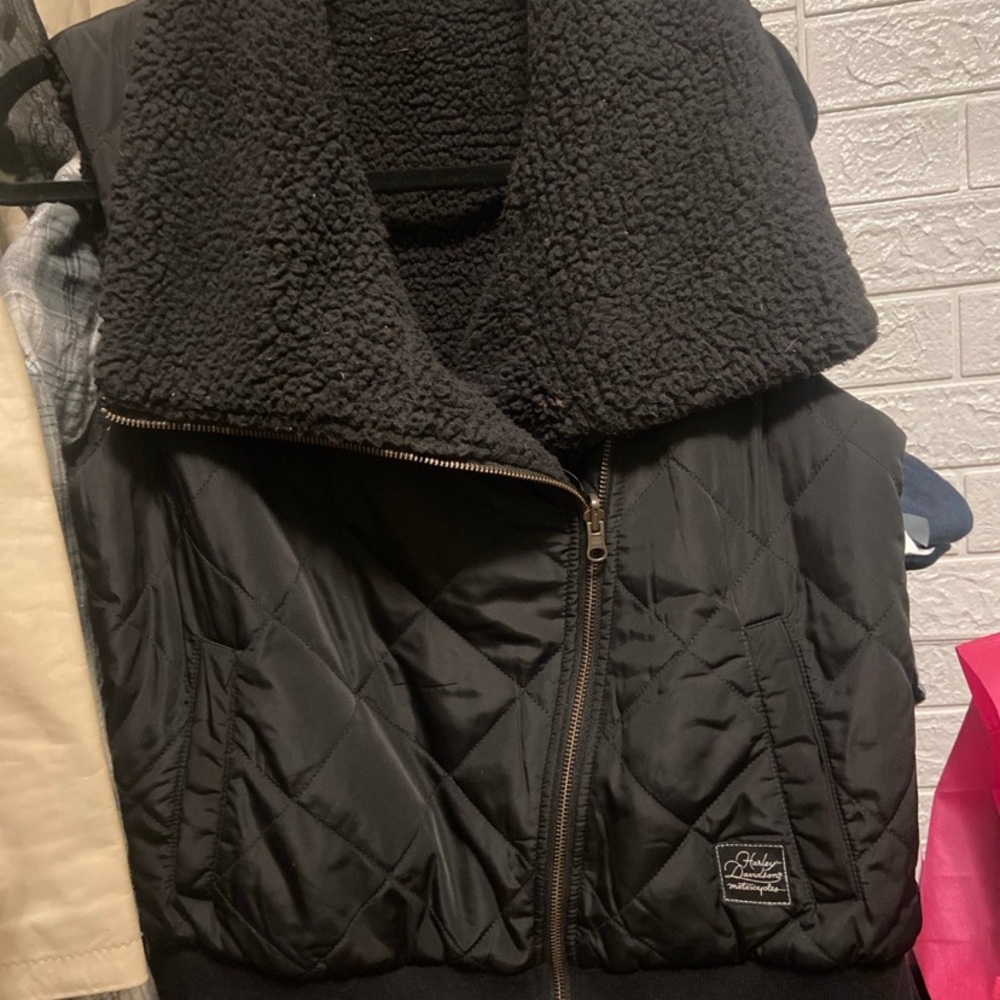 Harley-Davidson Black Quilted Jacket